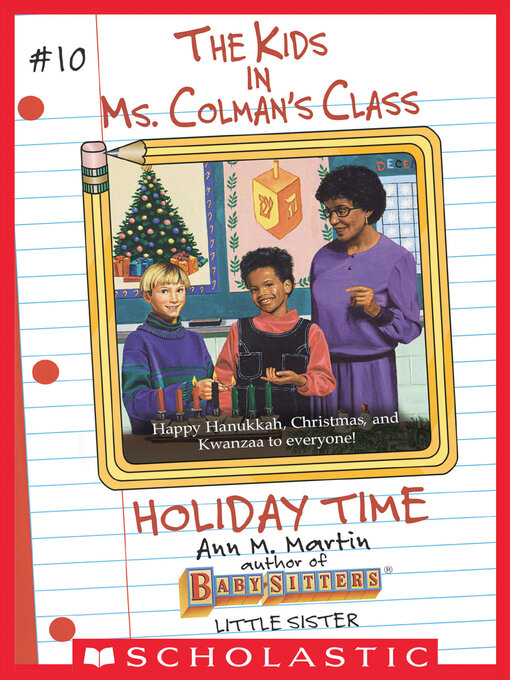 Title details for Holiday Time by Ann M. Martin - Wait list